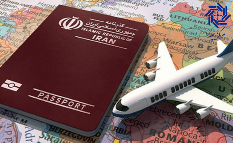 تصویری از پاسپورت ایران